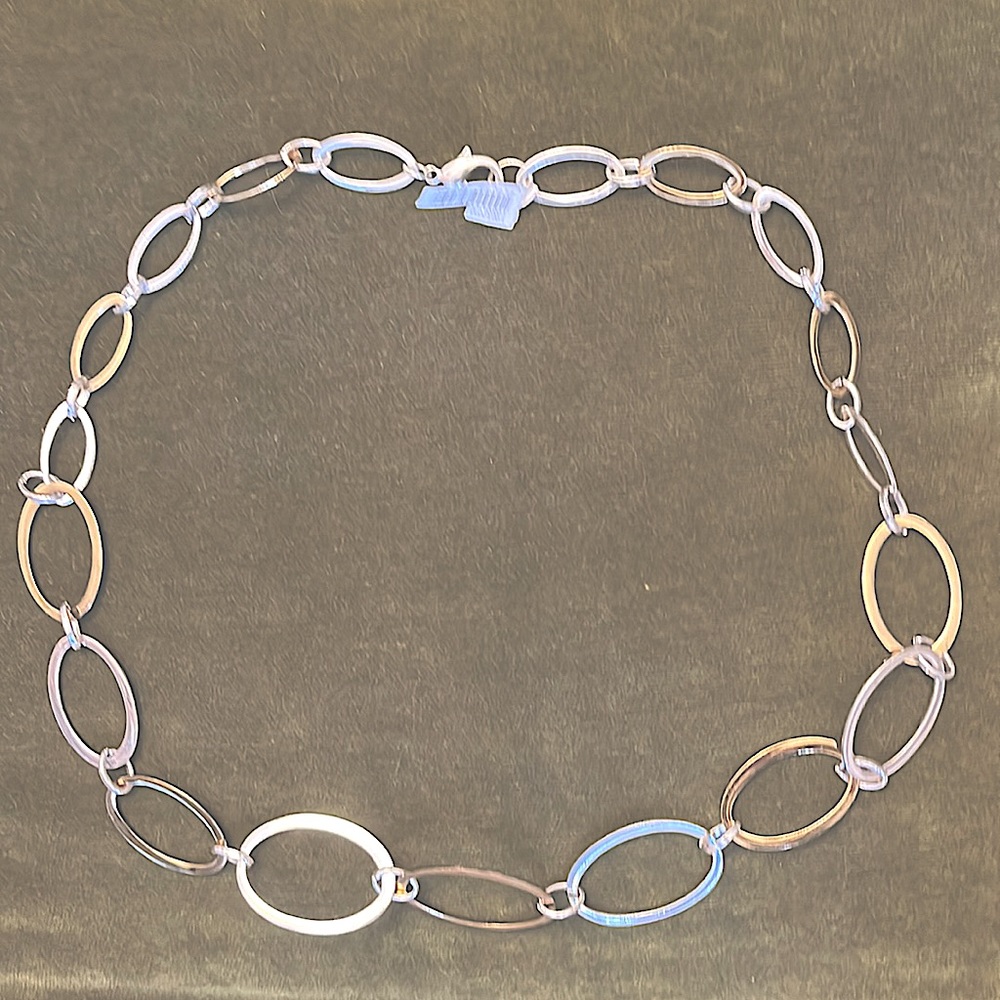 Banana Republic Jewelry, Silver and God loops that increase in size from clasp